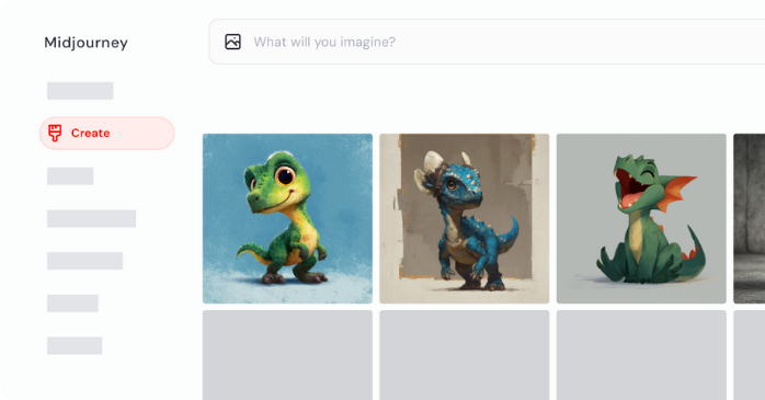 ①アカウント登録・ログインメニューから「Create」を選択