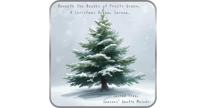 生成AIで手作りしたクリスマスカード